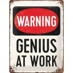 23229 Warning - Genius at work