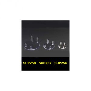 SUP256 - Supporti in plastica base rotonda