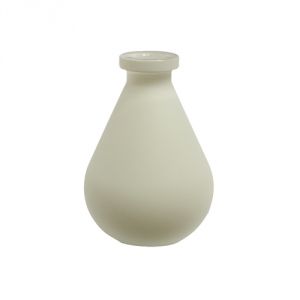 Vasetto in vetro - grigio chiaro opaco