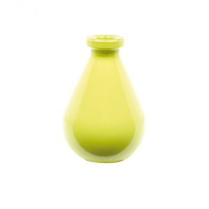 Vasetto in vetro - verde lime lucido