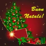 Pannello 20 x 20 cm, Natale 2.