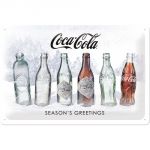 62752 XMAS SPECIAL EDITION - Snow White Bottle Evolution Coca Cola