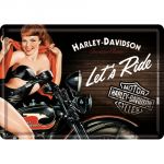 10298 Harley Davidson - Let's Ride Pin Up