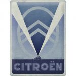 23308 Citroen - 2CV Logo Blue