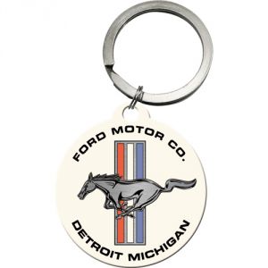 48041 Portachiavi Ford Mustang - Horse & Stripes Logo