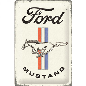 22343 Ford Mustang - Horse & Stripes Logo