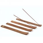 Portaincensi canoa in legno (12 pezzi)