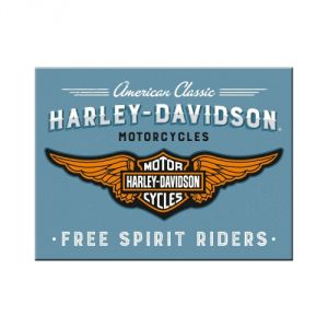 14375 Harley Davidson - Logo Blue