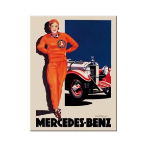 14371 Mercedes Benz - Woman in Red