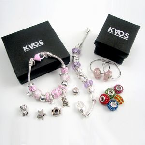 Ciondolo Con Perline In Argento Sterling 925, Zircone Blu - Foto 7