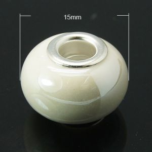 Rondella in ceramica, bianco