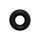 Ferma rondelle ad anello, in caucciu, nero, diametro 5 mm, 50 pezzi