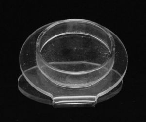 Espositore per bracciali in plastica, diametro 7,5 cm