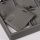 Espositore per pendenti, in cartone, rivestimento in panno grigio, 25 cm