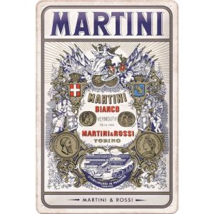 22379 Martini - Bianco Vermouth Label