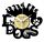 YV15053 Orologio in vinile, da parete: Dogs