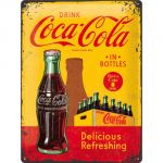 23195 Coca Cola - In Bottles Yellow