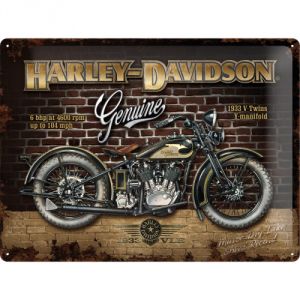 23124 Harley Davidson - Brick Wall