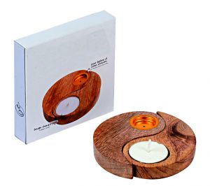 Porta incensi e porta tealight Yin&Yang