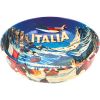 CIO02 - Ciotola in metallo, 11,5 x 3,5 cm, Italia sulla neve
