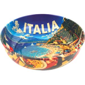 CIO05 - Ciotola in metallo, 11,5 x 3,5 cm, Italia mare 2