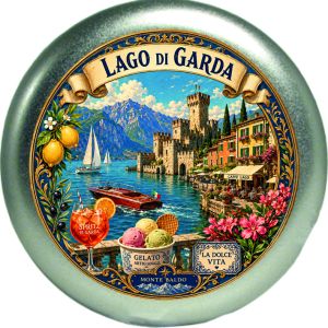 Lago di Garda - Scatolina in alluminio