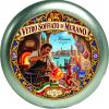 Vetro soffiato di Murano - Scatolina in alluminio