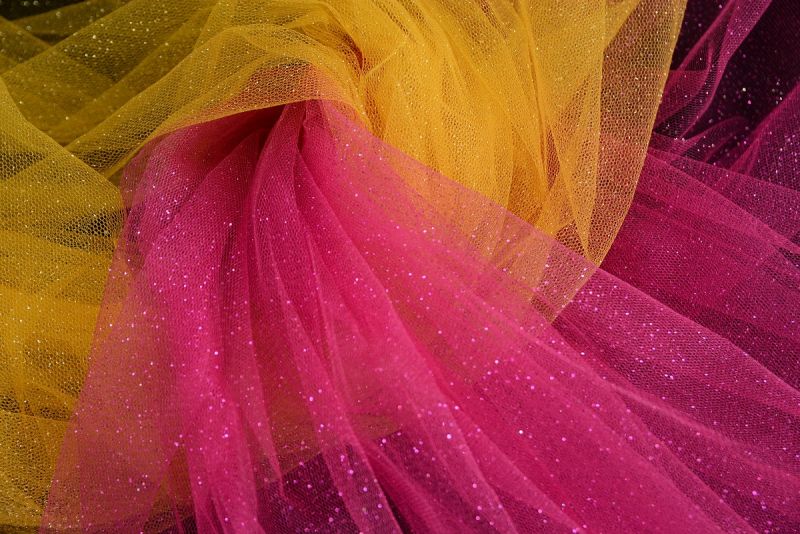 tulle glitterato tulle glitterato