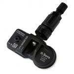 SENSORE TPMS UNIVERSALE VALVOLA IN METALLO NERA