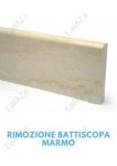 Rimozione battiscopa marmo Roma