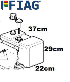 GRUPPO SERBATOIO  GASOLIO + INDICATORE RISERVA SERIE 17-21