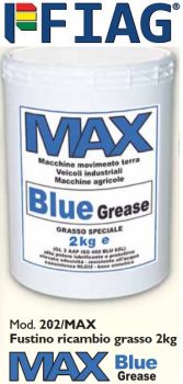 FUSTINO GRASSO "MAX" BLUE GREASE DA 2Kg