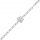 Bracciale lineare con stella 