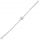 Bracciale lineare con stella 