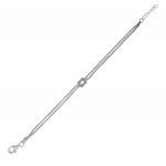 Bracciale a due catene fope con nodo marino