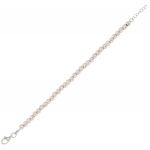 Diamond cut spheres bracelet - 5 mm
