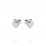 Earrings with small size heart 