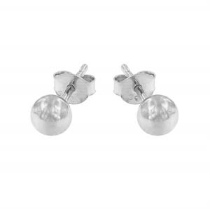 Ball earrings - 5 mm size