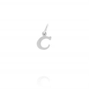 Letter C shaped pendant