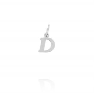 Letter D shaped pendant