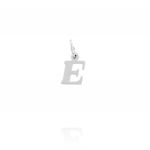 Letter E shaped pendant