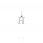 Letter H shaped pendant