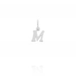 Letter M shaped pendant