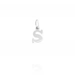 Letter S shaped pendant