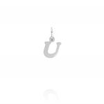 Letter U shaped pendant