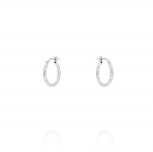 2 mm thick hoop earrings - 16 mm