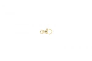 Lobster clasp 8 mm - gold plated