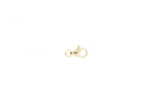 9 mm lobster clasp - gold plated - 3 items