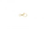 Lobster clasp 11 mm - gold plated