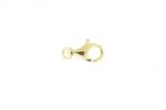 Lobster clasp 16 mm - gold plated